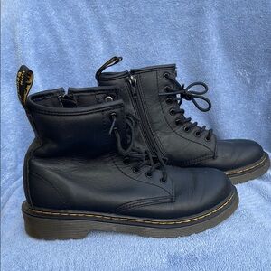 Dr. Martens Black Leather Boots